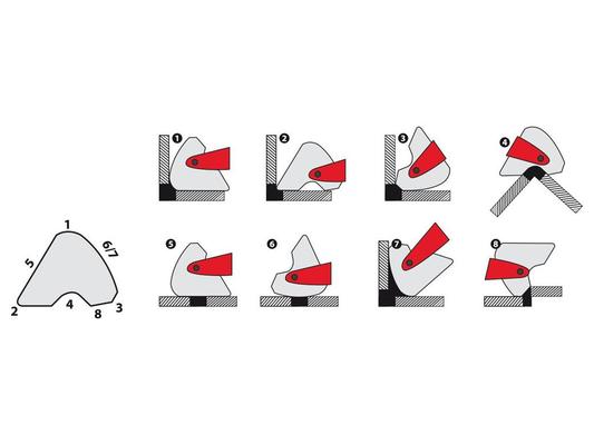 SPATULE DE LISSAGE SUR CARTE